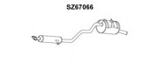 Глушитель выхлопных газов конечный SZ67066 VENEPORTE