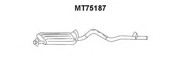 Глушитель выхлопных газов конечный MT75187 VENEPORTE