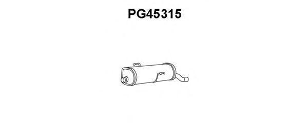 Глушитель выхлопных газов конечный PG45315 VENEPORTE