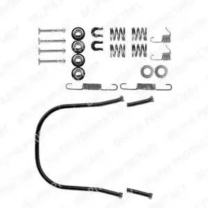 Комплектующие, тормозная колодка LY1051 DELPHI