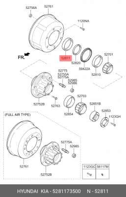 Деталь 5281173500 HYUNDAI KIA