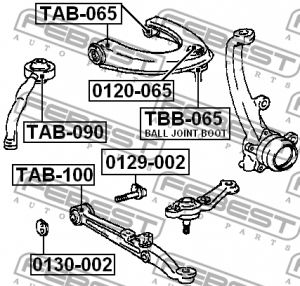 Сайлентблок TAB-090 FEBEST