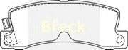 Комплект тормозных колодок, диско 2183310C BRECK