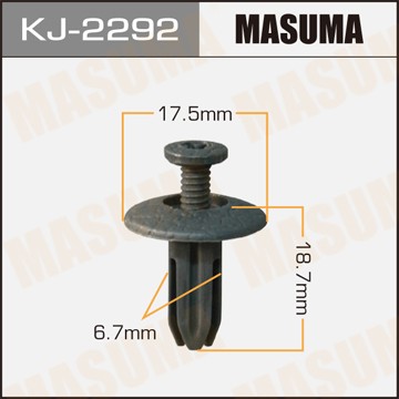 Клипса крепежная KJ2292 MASUMA