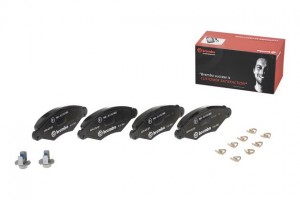 Комплект тормозных колодок, диско P61063 BREMBO