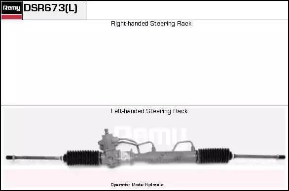 Рулевой механизм DSR673L DELCO REMY