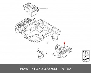 Деталь 51 47 3 428 944 BMW