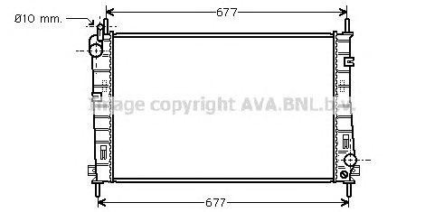 Радиатор охлаждения ДВС FD2335 AVA