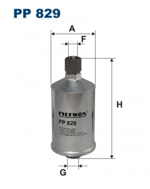 Фильтр топливный PP829 FILTRON