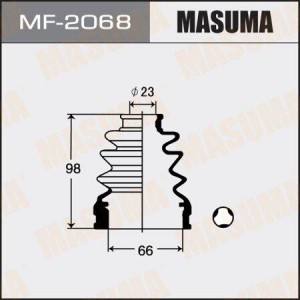 Пыльник ШРУСа MF-2068 MASUMA