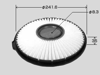 Фильтр воздушный A729 VIC