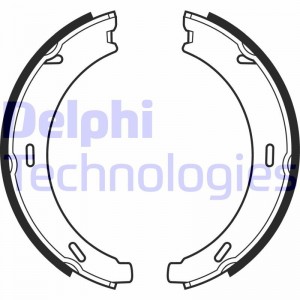 Комплект тормозных колодок, стояночная тормозная система LS1958 DELPHI