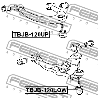 Пыльник шаровой опоры TBJB-120LOW FEBEST