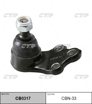 Опора шаровая подвески CBN-33 CTR