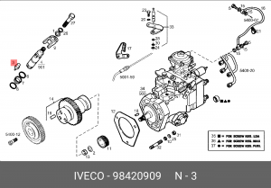 Форсунка 98420909 IVECO