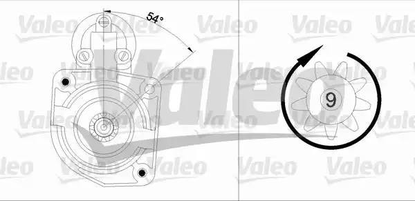 Стартер 436047 VALEO PHC