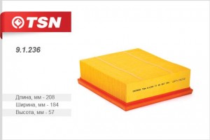 Фильтр воздушный 91236 TSN