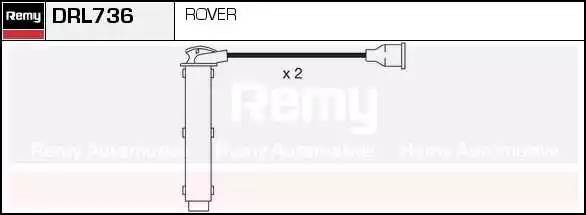 Ккомплект проводов зажигания DRL736 DELCO REMY