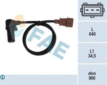 Датчик частоты вращения, управление двигателем 79076 FAE