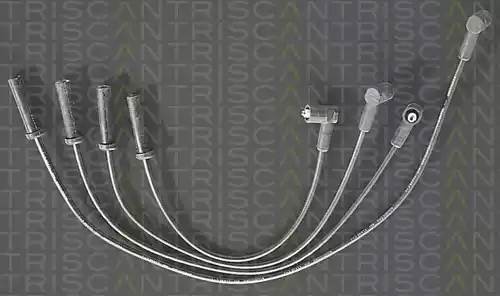 Ккомплект проводов зажигания 88604333 TRISCAN