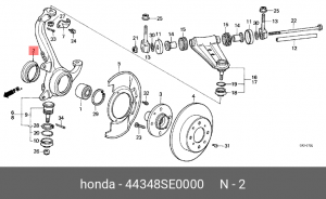 Деталь 44348SE0000 HONDA