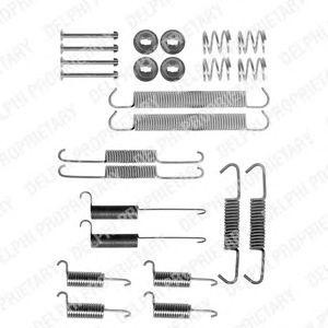 Комплектующие, тормозная колодка LY1136 DELPHI