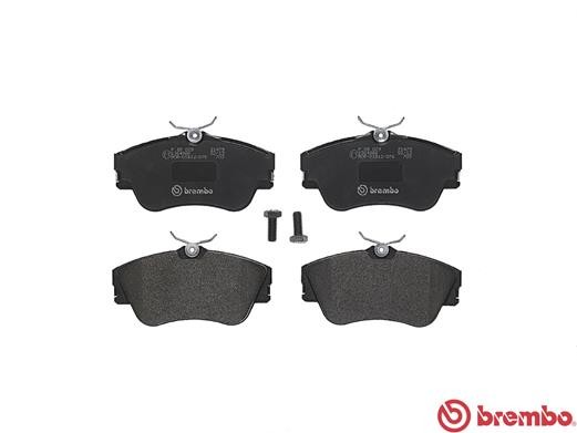 Комплект тормозных колодок, диско P85029 BREMBO