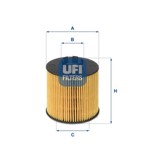 Масляный фильтр 2504700 UFI