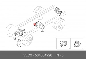 Гидроагрегат, тормозная система 504034920 IVECO