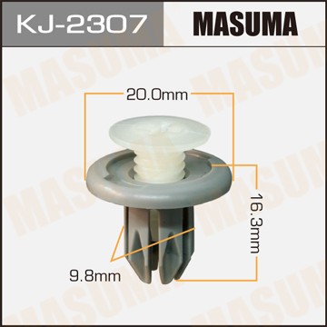 Клипса крепежная KJ2307 MASUMA