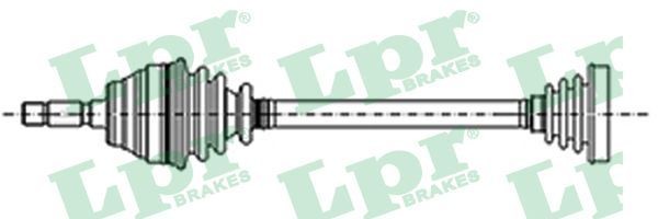 Приводной вал DS13028 LPR