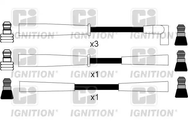Ккомплект проводов зажигания XC120 QUINTON HAZELL