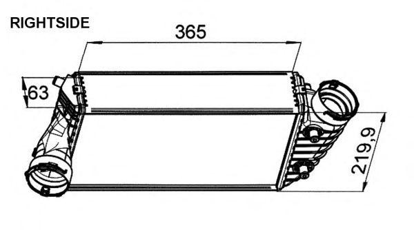 Интеркулер 30441 NRF