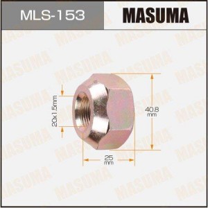 Гайка крепления колеса MLS-153 MASUMA