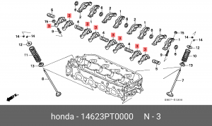 Деталь 14623PT0000 HONDA