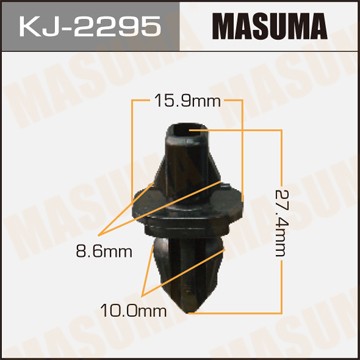 Клипса крепежная KJ2295 MASUMA