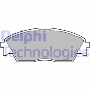 Комплект тормозных колодок, диско LP605 DELPHI