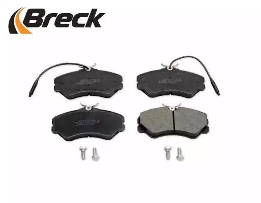 Комплект тормозных колодок, диско 21205 00 703 10 BRECK