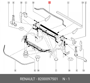 Деталь 8200097501 RENAULT