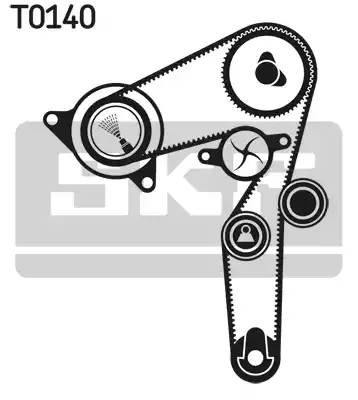Комплект ремня ГРМ VKMA02192 SKF