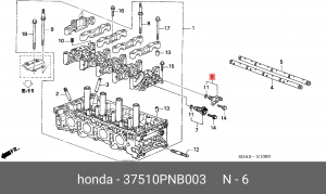 Датчик положения распредвала 37510PNB003 HONDA