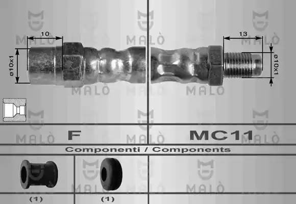 Тормозной шланг 8458 MALO