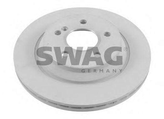 Тормозной диск 10 92 6108 SWAG