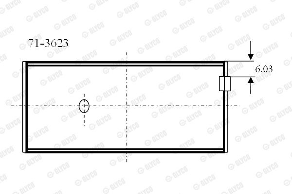 Подшипник 71-3623 GLYCO