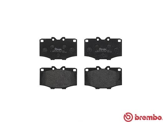 Комплект тормозных колодок, диско P83006 BREMBO