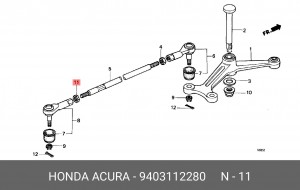 Деталь 9403112280 HONDA
