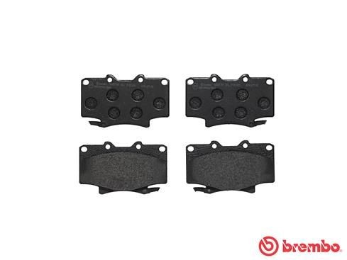 Комплект тормозных колодок, диско P83025 BREMBO