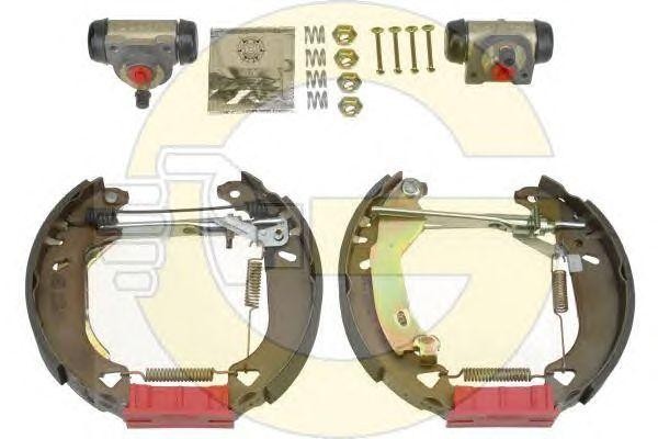 Комплект тормозных колодок 5317333 GIRLING