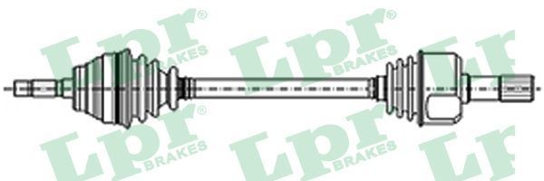 Приводной вал DS21069 LPR
