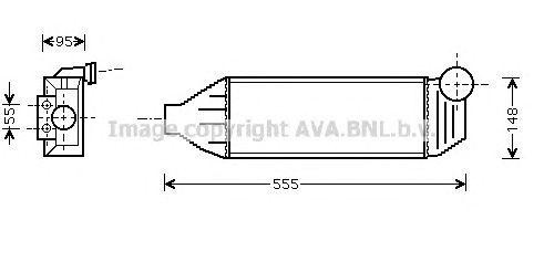 Интеркулер FD4309 AVA